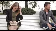 Abspielen Pickup-Arm endet mit einem heißen Sex