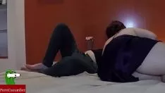 Redare Zaftig-missy suck ins sashay & el suck in un petic of pisicuță-pisică care îl scufundă. raf122