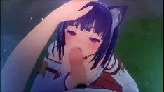 再生 背中を下ろす1000の神-3dネコはlの上に乙女を祀っています。エロアニメ