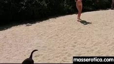 Reproduzir Lass está sentada com tribade com chifres 18