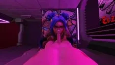 Jouer Neon de Valorant me suce après le match l animation hentai 3d