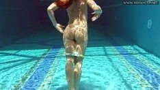 Play In the water russian woman nicole finds her rhythm