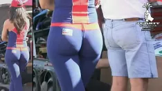 Putar Candid big ass pawg, ebony, milf in jeans, rok, celana pendek, gaun twerk dan jiggle
