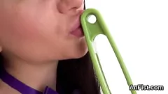Play Fisting Lesbian Lovers: Delight in their Anal and Pussy Play
