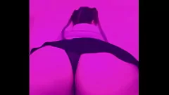 Putar BBW Upskirt Menggoda di celana Thong